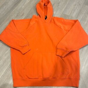 orange adidas hoodie